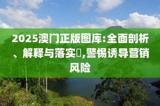 2025澳门正版图库:全面剖析、解释与落实​,警惕诱导营销风险